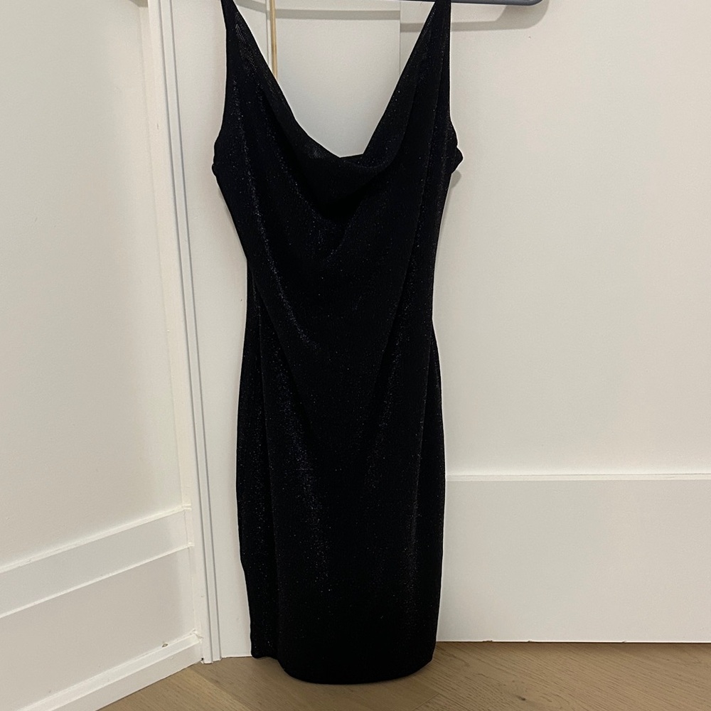 Hello Molly Black Backless Dress